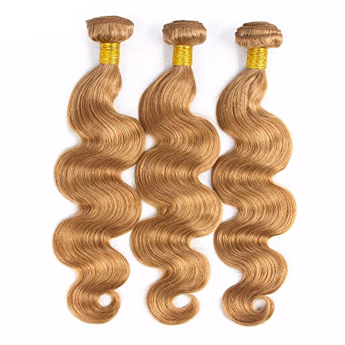 Honey Blonde Brazilian Remy Body Wave Human Hair Bundles 3 Pack 12 14 16 Inch - Image 7