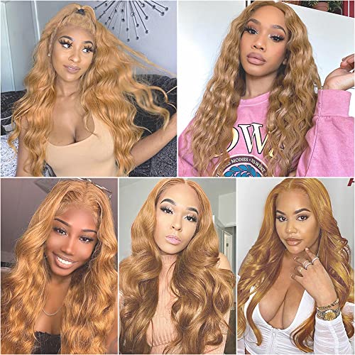 Honey Blonde Brazilian Remy Body Wave Human Hair Bundles 3 Pack 12 14 16 Inch - Image 2