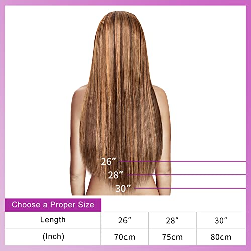 Honey Blonde Lace Front Wig Human Hair 13×6 HD Transparent 4/27 Highlight Glueless Lace Front Wigs Human Hair Pre Plucked With Baby Hair 180% Density Human Hair Wigs Straight for Women 30 Inch - Image 5