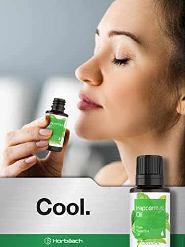 Horbäach Pure Peppermint Essential Oil 15mL for Soothing Aromatherapy and Relaxing Baths - Image 7