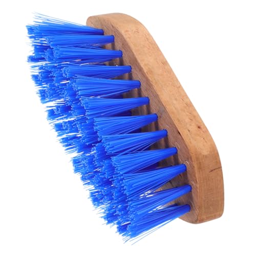 Horse Brush Horse Shedding Brush Livestock Scratching Brush Horsehair Brush Horse Face Brush Pet Horse Hair Comb Horse Scratching Brush Tool Wooden Hair Removal Cleaning Brush