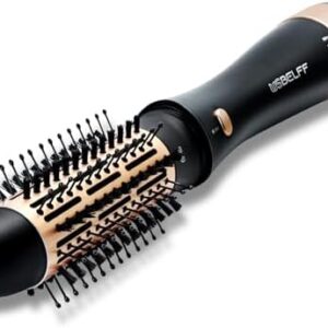 Hot Blow Hair Dryer Brush - One-Step Drying, Volumizing, Styling, Straighting, Round Barrel Hot Air Styler Brushes for Women(1.6 Inch)