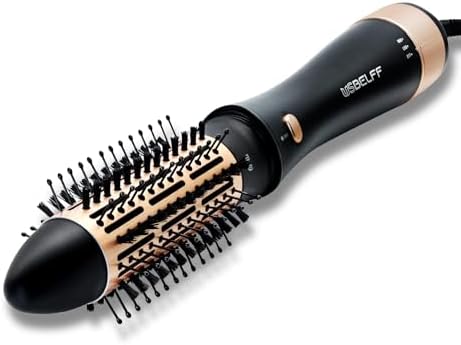 Hot Blow Hair Dryer Brush - One-Step Drying, Volumizing, Styling, Straighting, Round Barrel Hot Air Styler Brushes for Women(1.6 Inch)