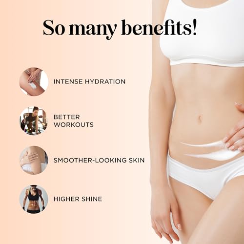 Hot Firming Lotion Sweat Enhancer - Skin Tightening Cream for Stomach Fat and Cellulite - Sweat Cream for Better Workout Results - Long Lasting Moisturizing Pre and Post Workout Massage Lotion - Image 3