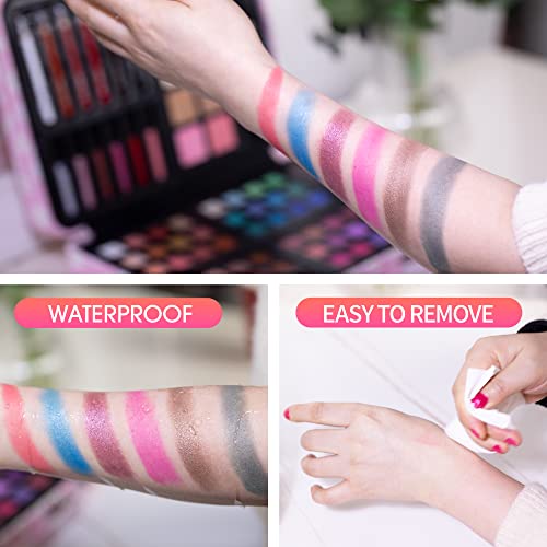 Hot Sugar Makeup Kit for Teenager Girls 10-12, All in One Beginner Makeup Kit for Women Full Kit, Teen makeup kit Cosmetic Gift Set on Birthday Christmas (MINT DAISY) - Image 4
