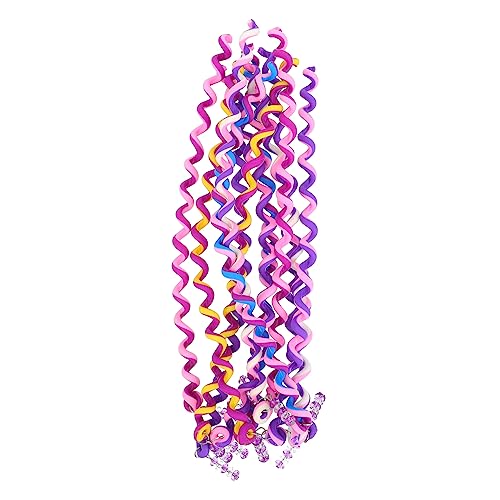 Housoutil 12 Piece Purple Hair Braider Clips for Kids Styling and DIY Projects