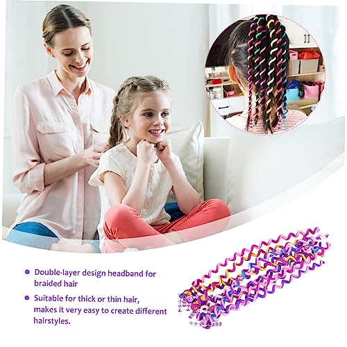 Housoutil 12 Piece Purple Hair Braider Clips for Kids Styling and DIY Projects - Image 8