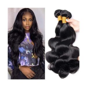 8-40 Inch 100% Human Hair Body Wave Double Weft Unprocessed Indian Virgin Hair Bundles 1/3/4 Pcs