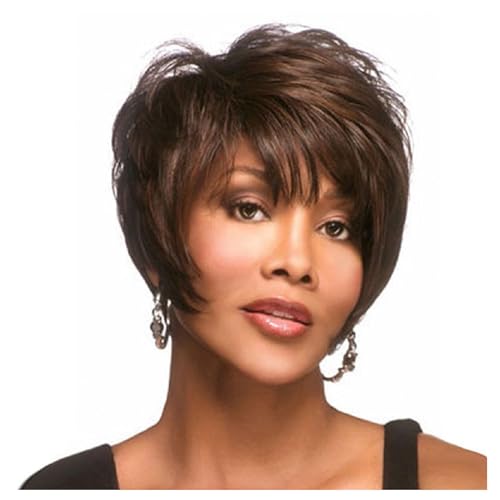 Silver 22-Inch Human Hair Wig with Natural Look and Feel