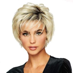 Human Hair Wig Silver