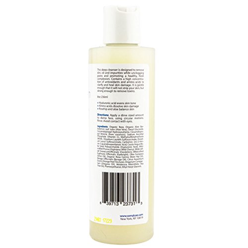 Hyaluronic & Amino Acid Face Wash with Vitamin C, 8oz - Image 3