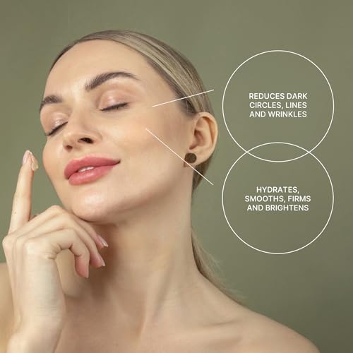 Hydrating Eye Cream for Dark Circles and Wrinkles 1.7 oz Jar - Image 4