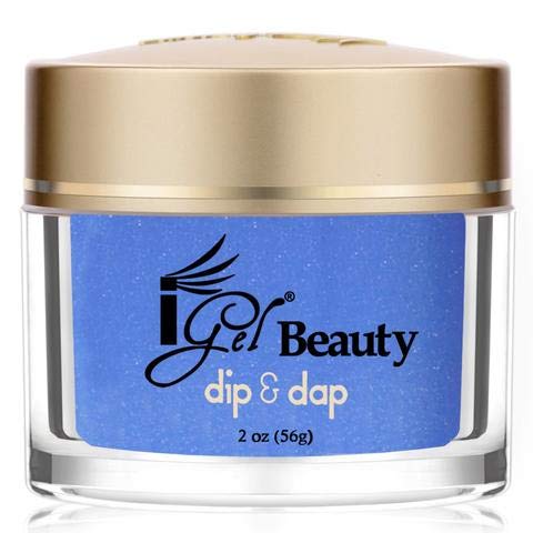 IGel 1 oz Periwinkle Nail Dip Powder - 100% Pure Acrylic for Stunning Dipping