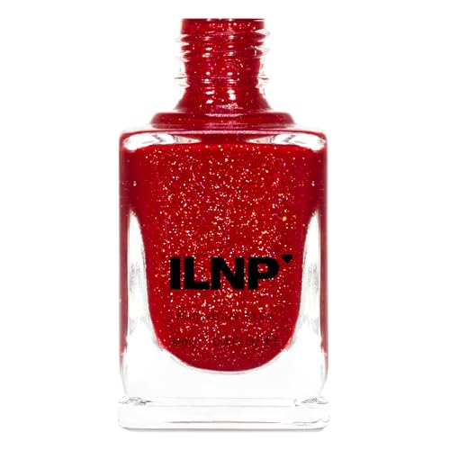 ILNP Joy - Classic Red Holographic Jelly Nail Polish