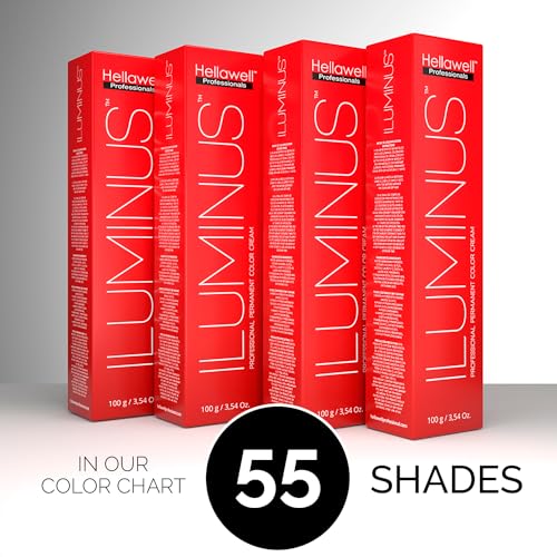 ILUMINUS 8.45 Light Red Repair Color Cream 200ml for Healthy Hair Color and Shine - Image 7