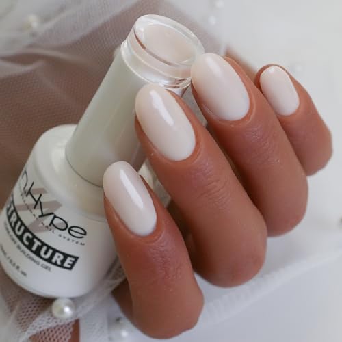 IN.HYPE Structure/Liquid Builder Gel/Hard Gel in a Bottle (BIAB) for Nail Enhancing/Overlays/Strengtenning (Veil) - Image 4
