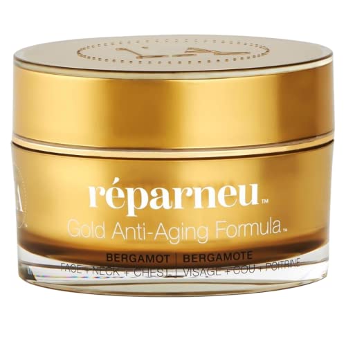 InfiniteAloe Gold Anti-Aging Moisturizer, Organic Aloe, 12 Key Ingredients, 1.7 Oz Jar