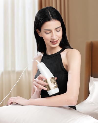 INNZA Laser Hair Removal with Ice Cooling Function for Women and Men,Painless IPL Hair Removal Device,24J High Energy Hair Removal Handset for Body Face Bikini Line Legs Armpit at-Home Use,Corded - Image 8