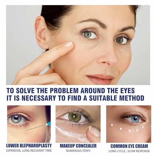 Instant Eye Lift, Eye Instant Eye Bag Eraser, Eye Cream Instant Eye Lift Smooth Wrinkles, Fade Fine Lines, Smooth Wrinkles, Tighten Saggy Skin, & Brighten Complexion (2Pcs) - Image 2
