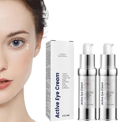Instant Eye Lift, Eye Instant Eye Bag Eraser, Eye Cream Instant Eye Lift Smooth Wrinkles, Fade Fine Lines, Smooth Wrinkles, Tighten Saggy Skin, & Brighten Complexion (2Pcs)
