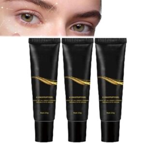 Instant Eye Tightener, Nuclei Eye Cream, Noticeablem Eye Cream, Puffless Temporary Eve Tightene, Chromoscopic Cream, Eye Cream (3pcs)