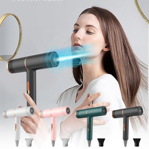 Ionic Fast Drying Blow Dryer 1875 Watt with Attachments Low Noise Portable Design
