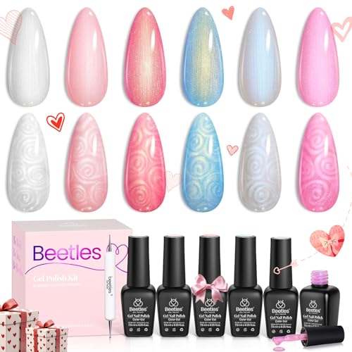 Iridescent Pink Nail Polish - Image 2