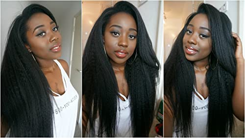 Isheeny 24 Inch Black Kinky Curly Tape-In Hair Extensions for Natural Volume and Length - Image 8