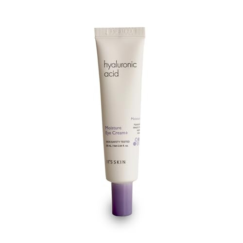 It'S SKIN Hyaluronic Acid Moisture Eye Cream, Moisturizing & Anti-Wrinkle Eye Treatment Moisturizer, Puffy Eyes & Dark Circles, Soothing & Revitalizing, 0.84 oz.