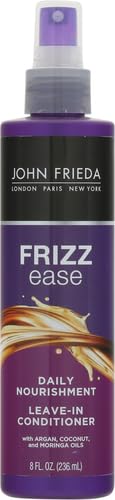 John Frieda Frizz Ease Daily Nourishment 8oz Leave-in Conditioner Moisturizing Formula - Image 2
