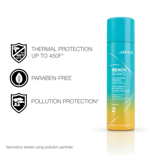 Joico Beach Shake Texturizing Finisher | For Medium to Thick Hair | Thermal Heat Protection | Quick-Dry Satin Finish | Protect Against Pollution | Formulated With Bees Wax & Coconut Oil | Paraben Free - Image 2