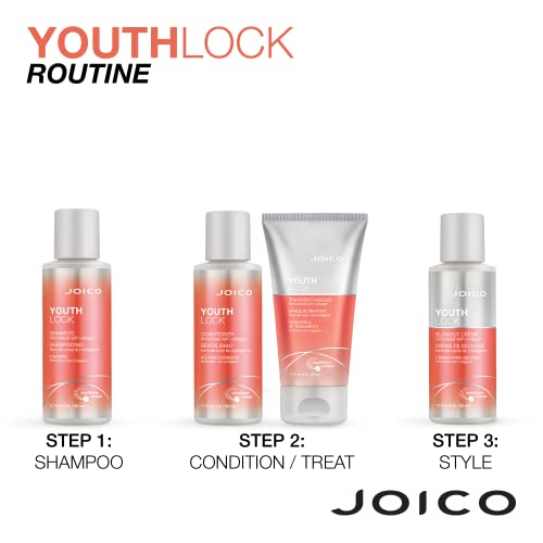 Joico YouthLock Shampoo Formulated with Collagen | Youthful Body & Bounce | Reduce Breakage & Frizz | Free of SLS/SLES Sulfates - Image 6