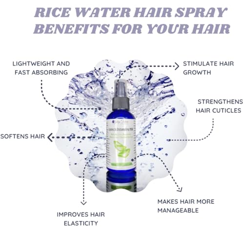 JoleyTexture Fermented Rice Water Daily Hydration Spray 8 Oz for All Hair Types - Image 3