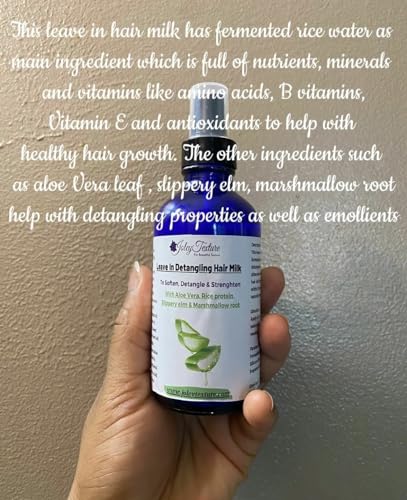JoleyTexture Fermented Rice Water Daily Hydration Spray 8 Oz for All Hair Types - Image 7
