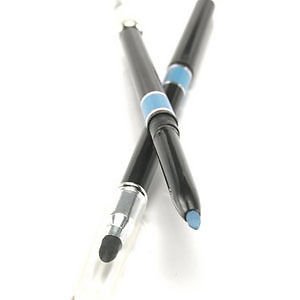 Jolie Waterproof Retractable Eye Pencil with Smudger Blue Ice 0.01 oz