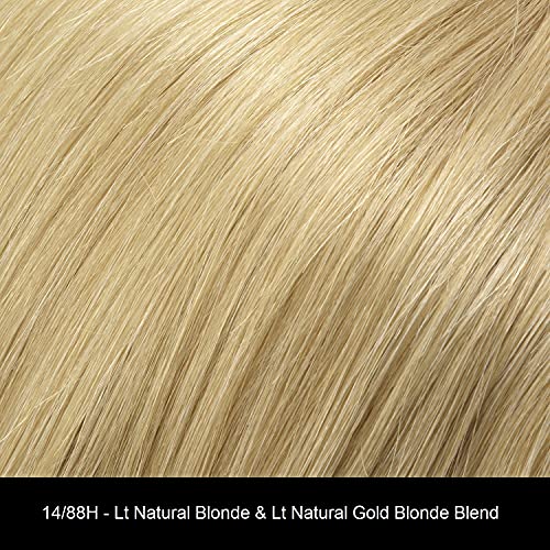 Jon Renau Carrie Petite Lace Front Mono Human Hair Wig 14/88H Medium Brown with Care Bundle - Image 6