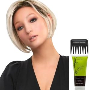 Jon Renau & Christy's Wigs Bundle - 4 items: Ignite Wig Q & A Booklet, BeautiMark Synthetic Shampoo & Wide Tooth Comb - Color: 12FS8
