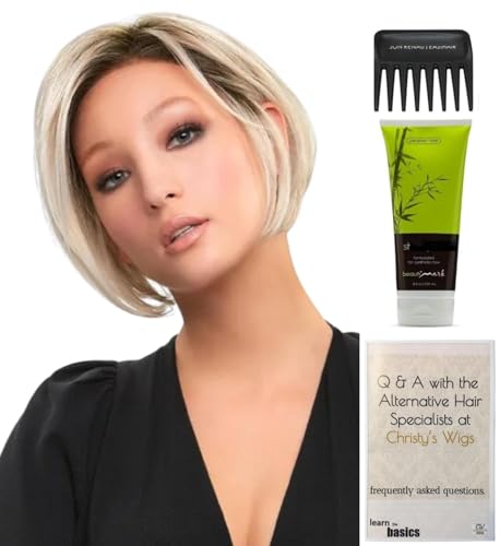 Jon Renau & Christy's Wigs Bundle - 4 items: Ignite Wig Q & A Booklet, BeautiMark Synthetic Shampoo & Wide Tooth Comb - Color: 12FS8 - Image 3
