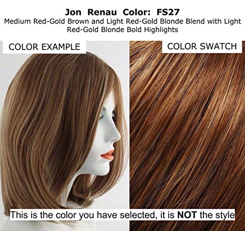 Jon Renau Christy Jennifer Remy Human Hair Wig Bundle FS27 with Q&A Booklet and Care Products - Image 2