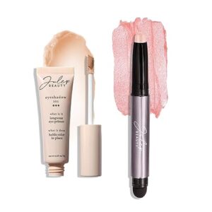 Julep Eye Duo Set: Pink Metallic Eyeshadow Stick and Primer, 2 Count