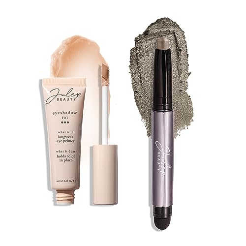 Julep Eyeshadow 101 Longwear Primer Stick Duo in Galaxy Grey Metallic Size Pack