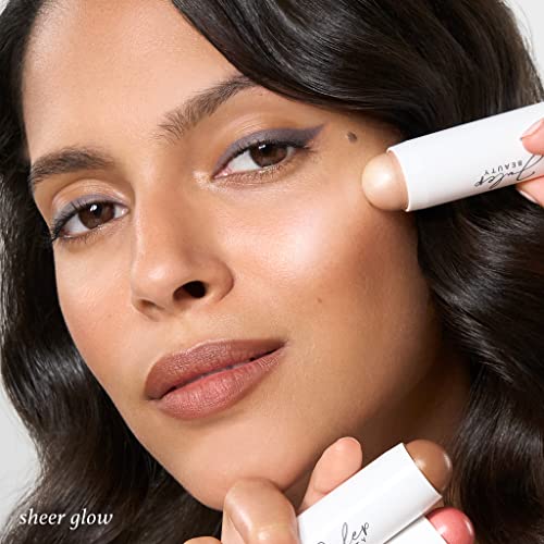 Julep Skip The Brush Cream to Powder Blush Stick Trio - Blendable and Buildable Color - 2-in-1 Blush and Lip Makeup Stick, Neutral Bronze, Sheer Glow, Muted Mauve - Image 5