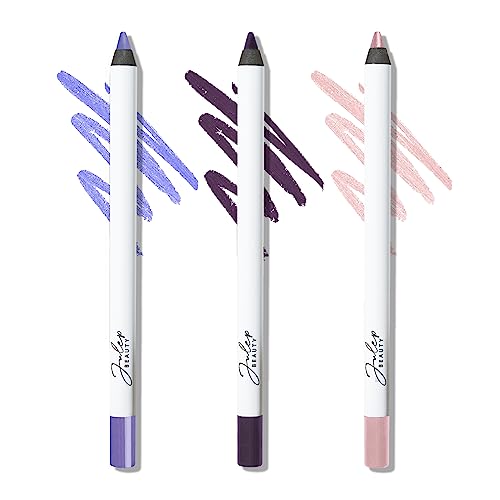 Julep When Pencil Met Gel Sharpenable Multi-Use Longwear Eyeliner Pencil Trio (3pc Set) : Pastel violet, Smoky Plum, Rose Pink