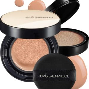 [JUNGSAEMMOOL OFFICIAL] Essential Skin Nuder Cushion (Pink Light) | Refill Included | Natural Finish | Buildable Coverage | Makeup Artist Brand