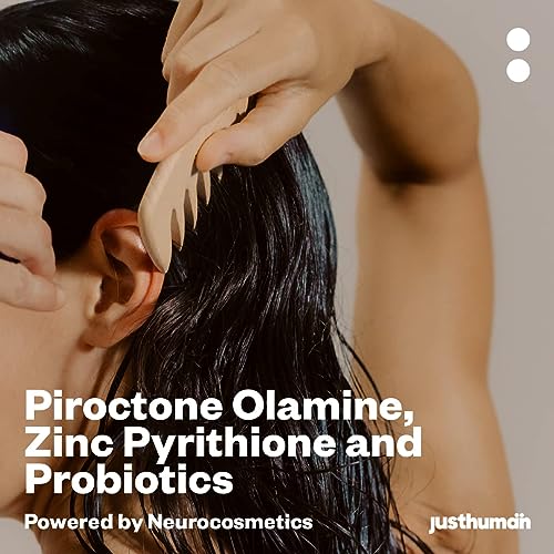 Justhuman Probiotic Dandruff Shampoo Conditioner Set 8oz Healthy Scalp Formula - Image 6