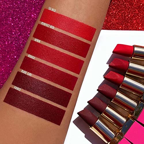 Juvia's Place Fierce Matte Lipstick Wine Reds Long-Lasting Formula 0.12 oz New Condition - Image 3