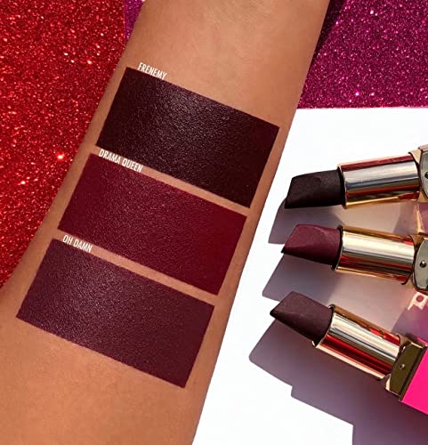 Juvia's Place Fierce Matte Lipstick Wine Reds Long-Lasting Formula 0.12 oz New Condition - Image 2