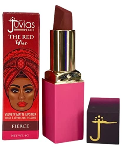 Juvia's Place Fierce Matte Lipstick Wine Reds Long-Lasting Formula 0.12 oz New Condition