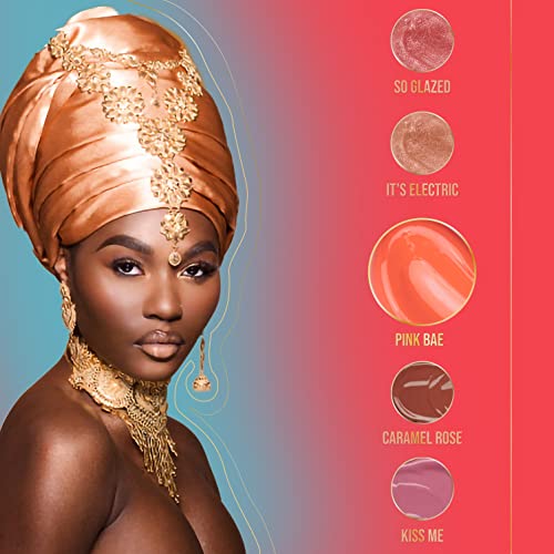 Juvia's Place Pink Bae 16oz Hydrating Lip Gloss Shiny Finish - Image 3