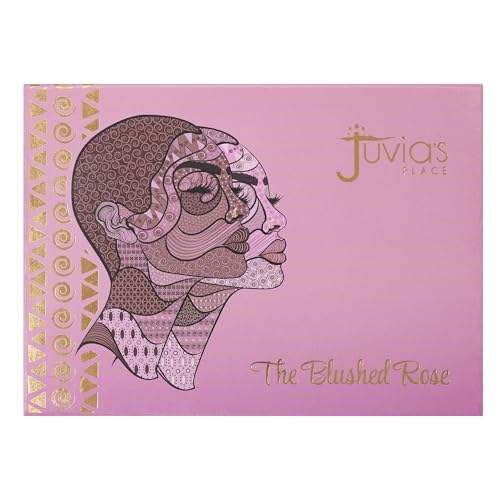 Juvia's Place - The Blushed Rose - Rosy, Pinks, Rose-Gold, Shades of 6, Eyeshadow Palette, Professional Eye Makeup, Pigmented Eyeshadow Palette, Makeup Palette - Image 7